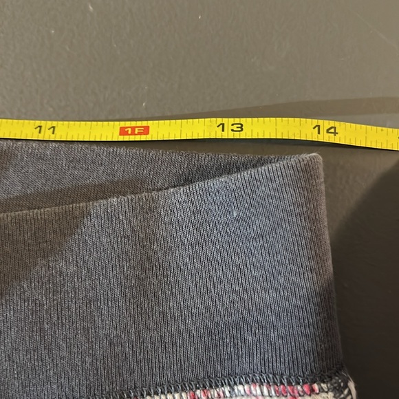 EUC Victoria's Secret Snowflake Thermal Pajamas Grey Pink S - Picture 7 of 11